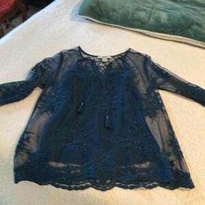 Vintage America Blouse Set SZ M